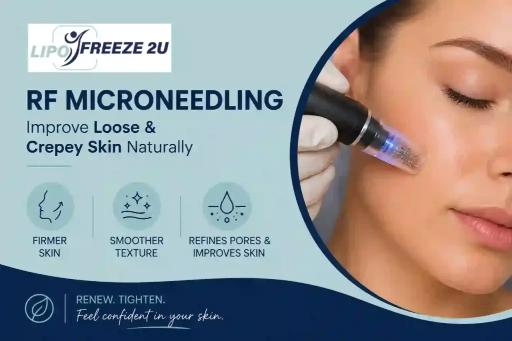 Can RF Microneedling Help Improve Loose and Crepey Skin Swadlincote?